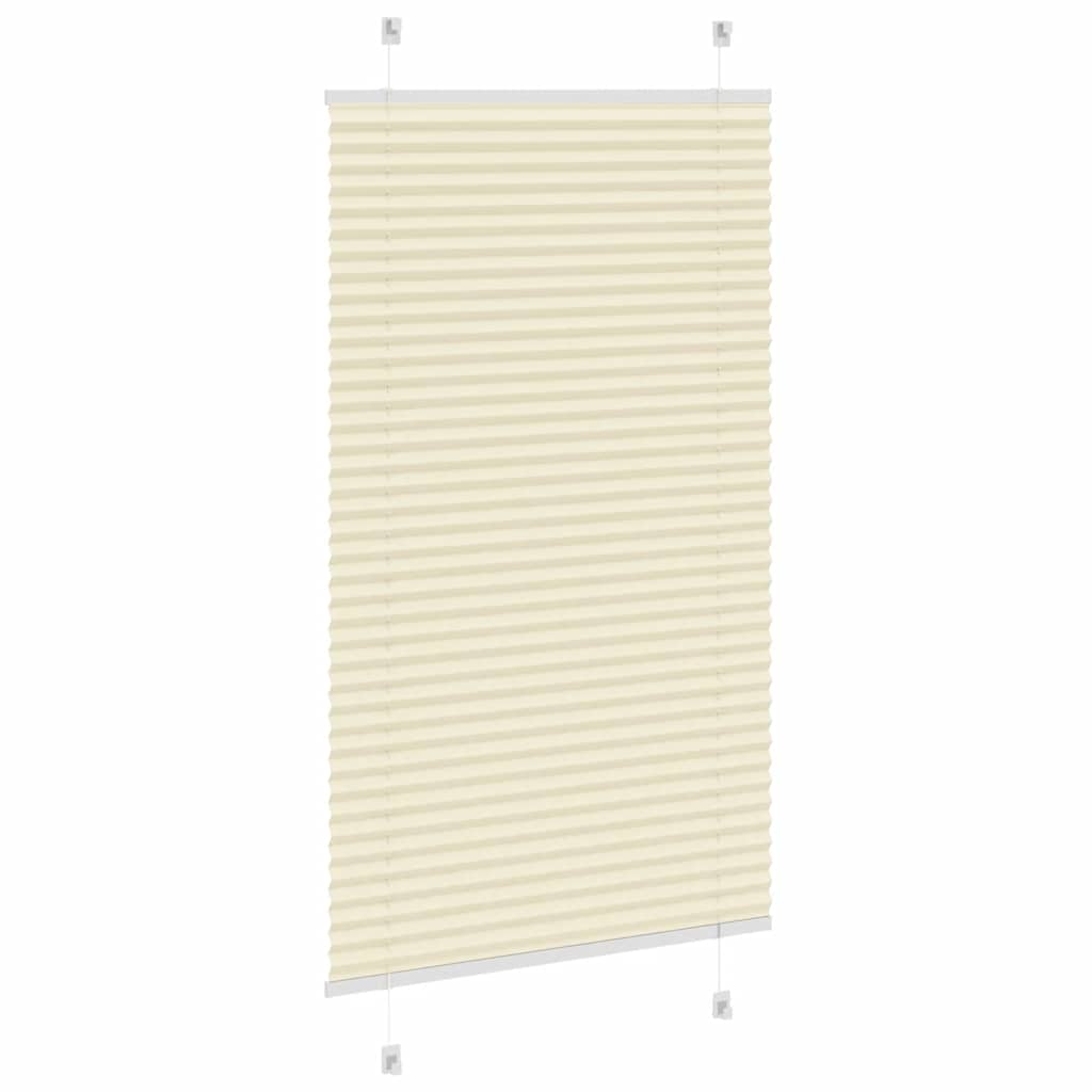 Plisségardin fløde 75x100 cm Stofbredde 74,4 cm Polyester
