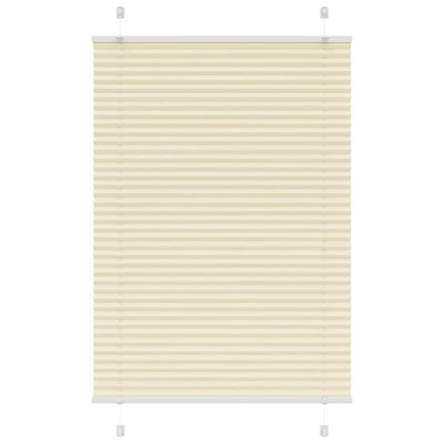 Plisségardin fløde 95x100 cm Stofbredde 94,4 cm Polyester