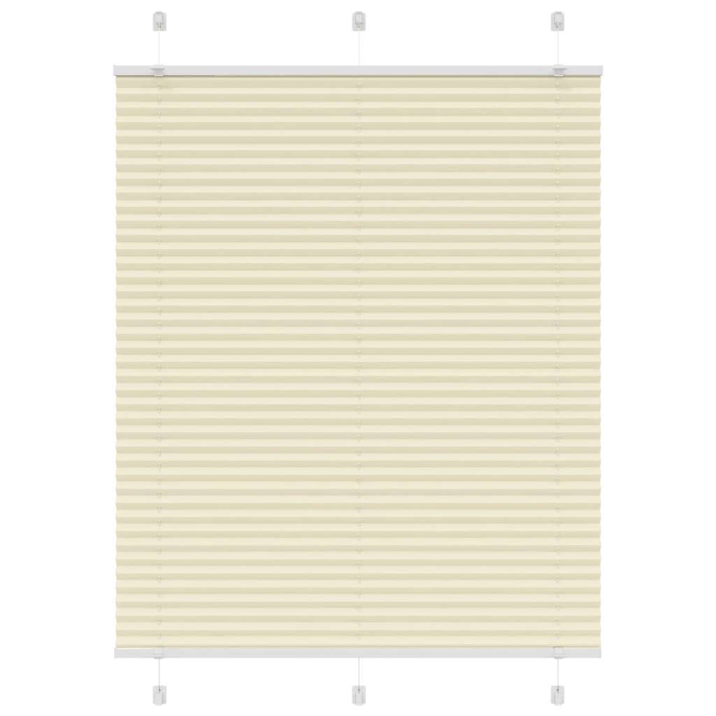 Plisségardin fløde 105x100 cm Stofbredde 104,4 cm Polyester
