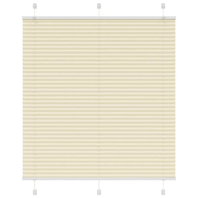Plisségardin fløde 115x100 cm Stofbredde 114,4 cm Polyester