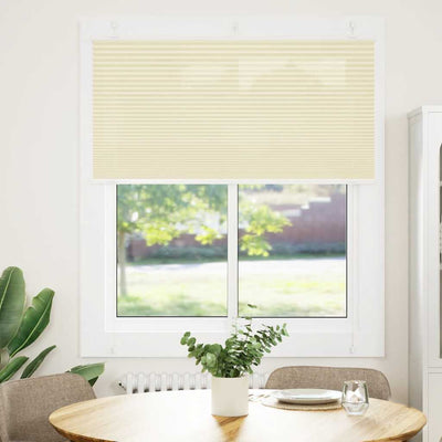 Plisségardin fløde 115x100 cm Stofbredde 114,4 cm Polyester