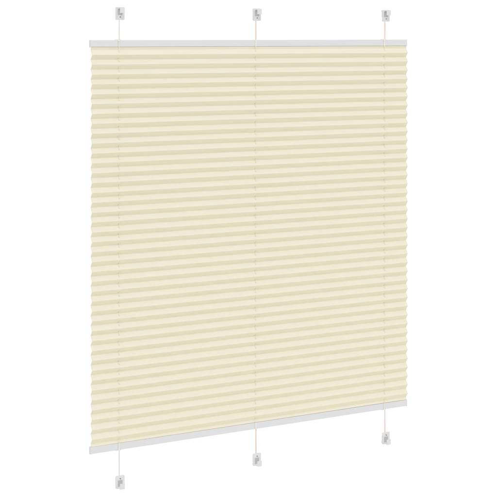 Plisségardin fløde 115x100 cm Stofbredde 114,4 cm Polyester