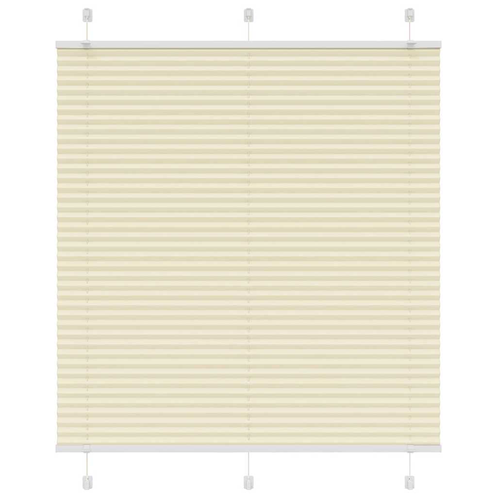 Plisségardin fløde 120x100 cm Stofbredde 119,4 cm Polyester