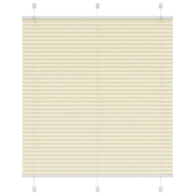 Plisségardin fløde 120x100 cm Stofbredde 119,4 cm Polyester