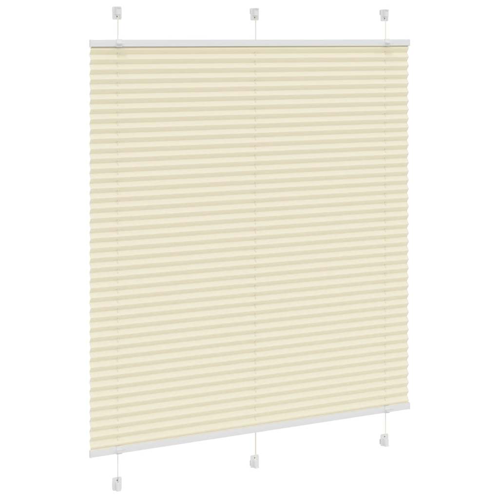 Plisségardin fløde 120x100 cm Stofbredde 119,4 cm Polyester