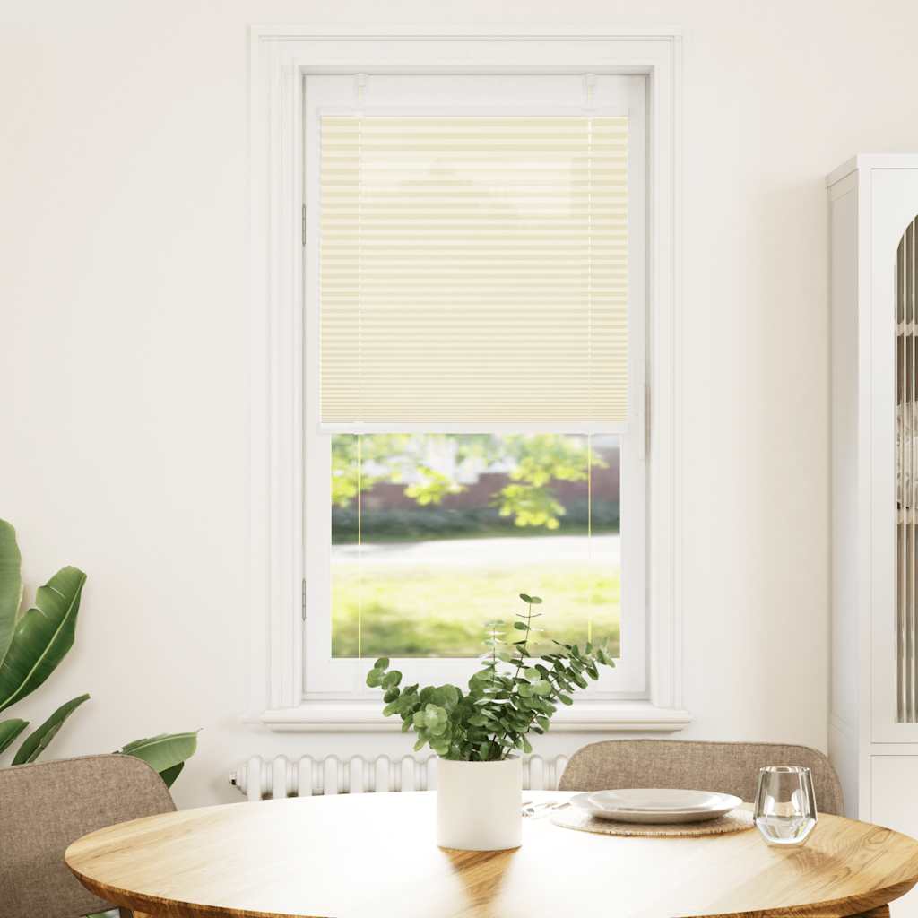 Plisségardin fløde 65x150 cm Stofbredde 64,4 cm Polyester