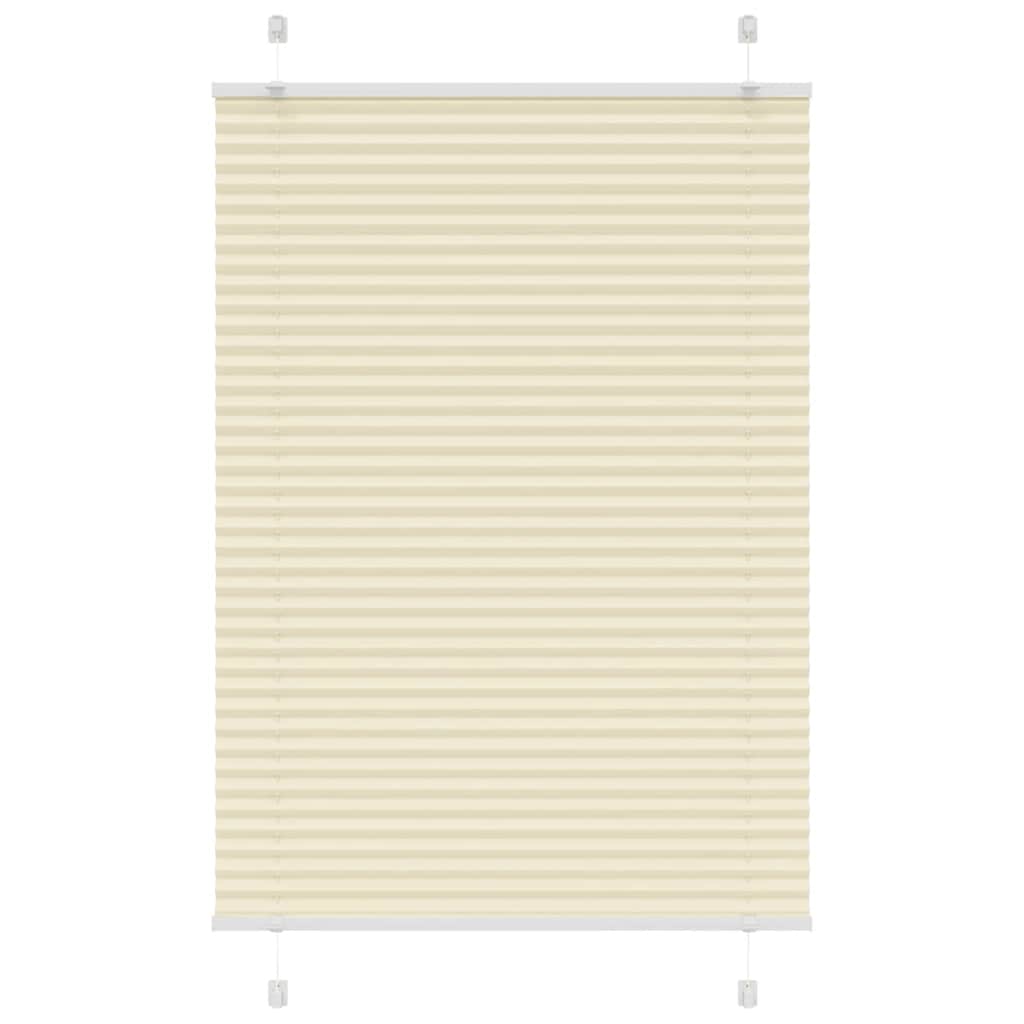 Plisségardin fløde 85x150 cm Stofbredde 84,4 cm Polyester