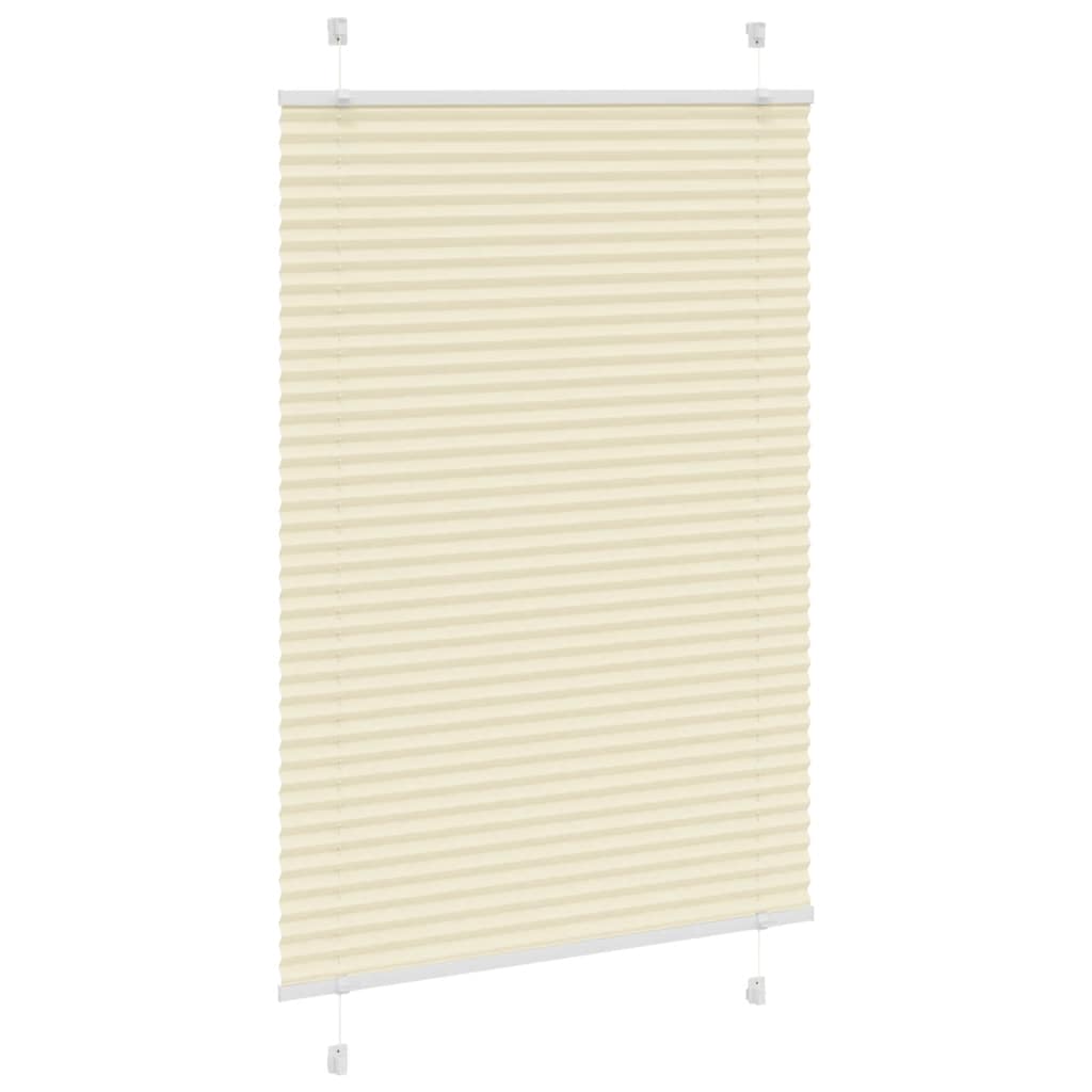 Plisségardin fløde 100x150 cm Stofbredde 99,4 cm Polyester