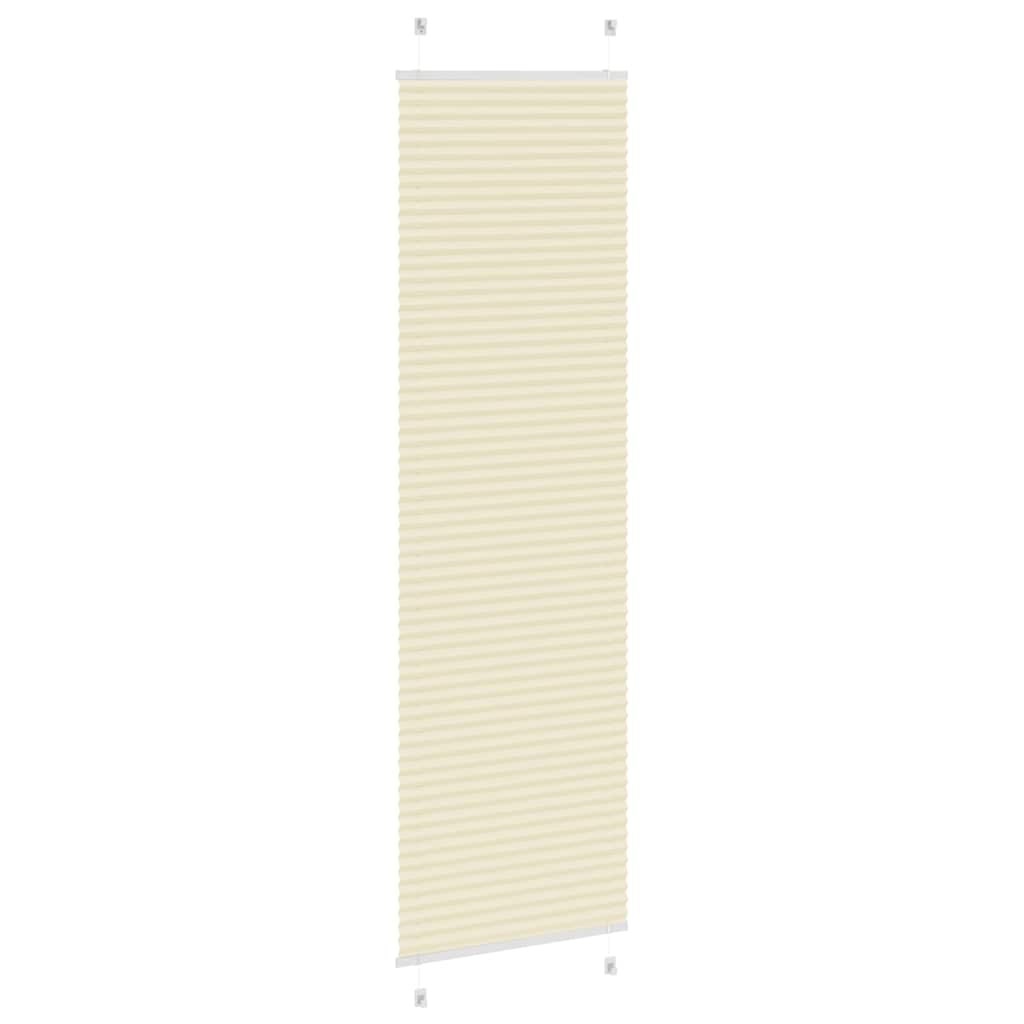 Plisségardin fløde 65x200 cm Stofbredde 64,4 cm Polyester