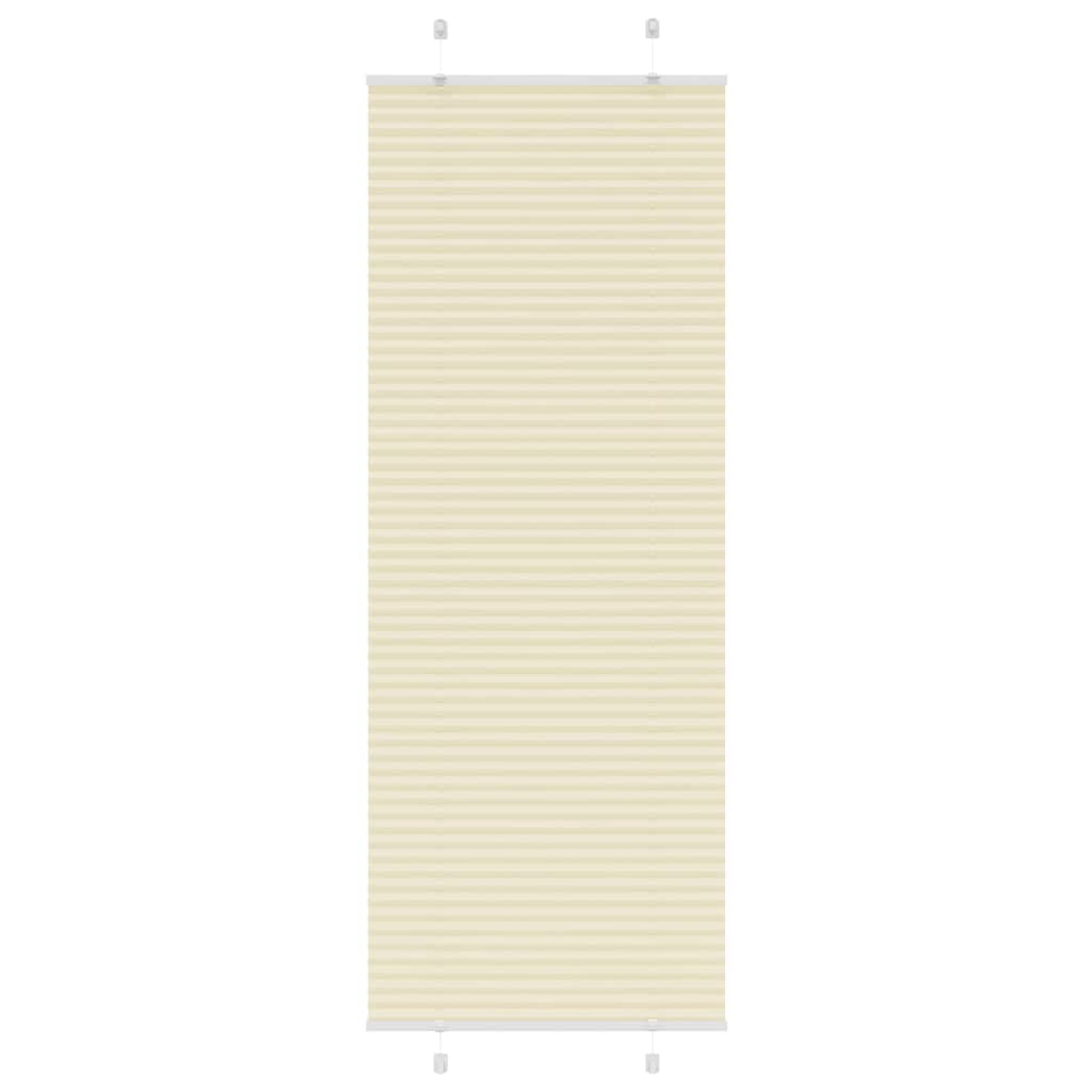 Plisségardin fløde 75x200 cm Stofbredde 74,4 cm Polyester