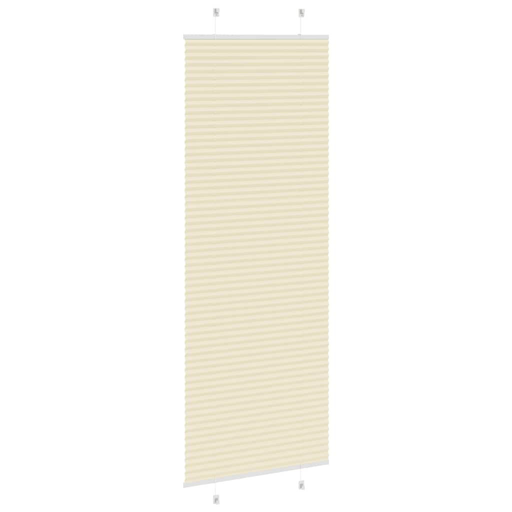 Plisségardin fløde 75x200 cm Stofbredde 74,4 cm Polyester