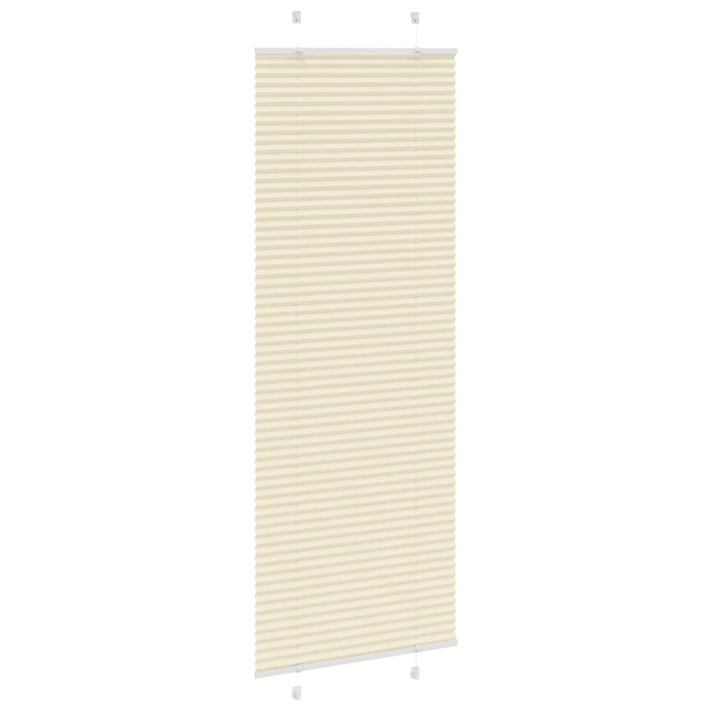 Plisségardin fløde 80x200 cm Stofbredde 79,4 cm Polyester