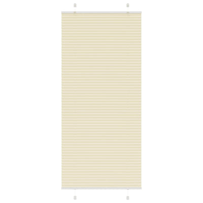 Plisségardin fløde 85x200 cm Stofbredde 84,4 cm Polyester