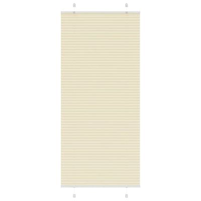 Plisségardin fløde 95x200 cm Stofbredde 94,4 cm Polyester