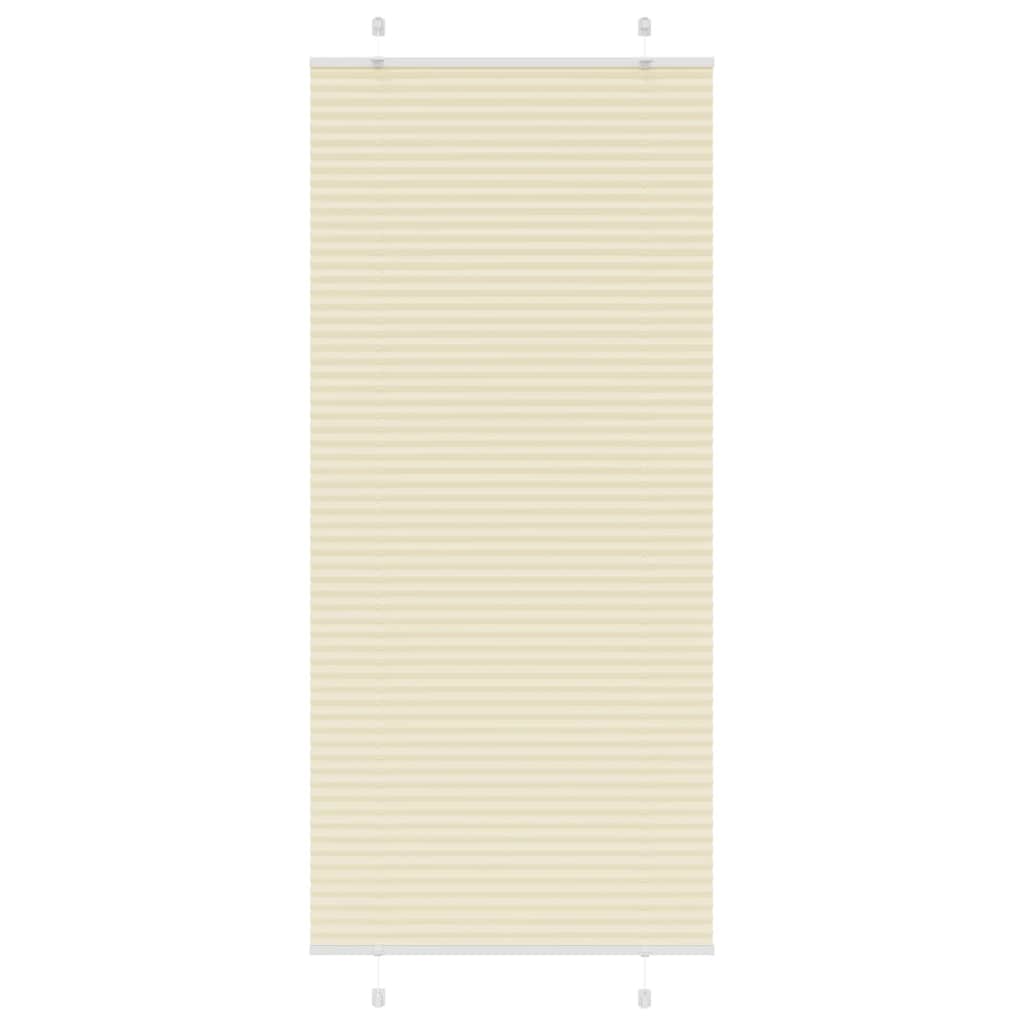 Plisségardin fløde 100x200 cm Stofbredde 99,4 cm Polyester