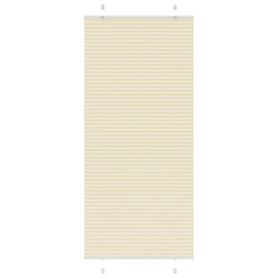 Plisségardin fløde 100x200 cm Stofbredde 99,4 cm Polyester