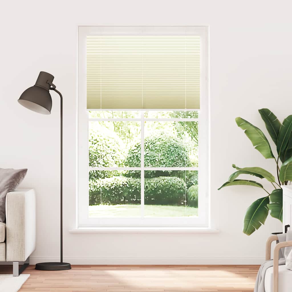 Plisségardin fløde 120x200 cm Stofbredde 119,4 cm Polyester