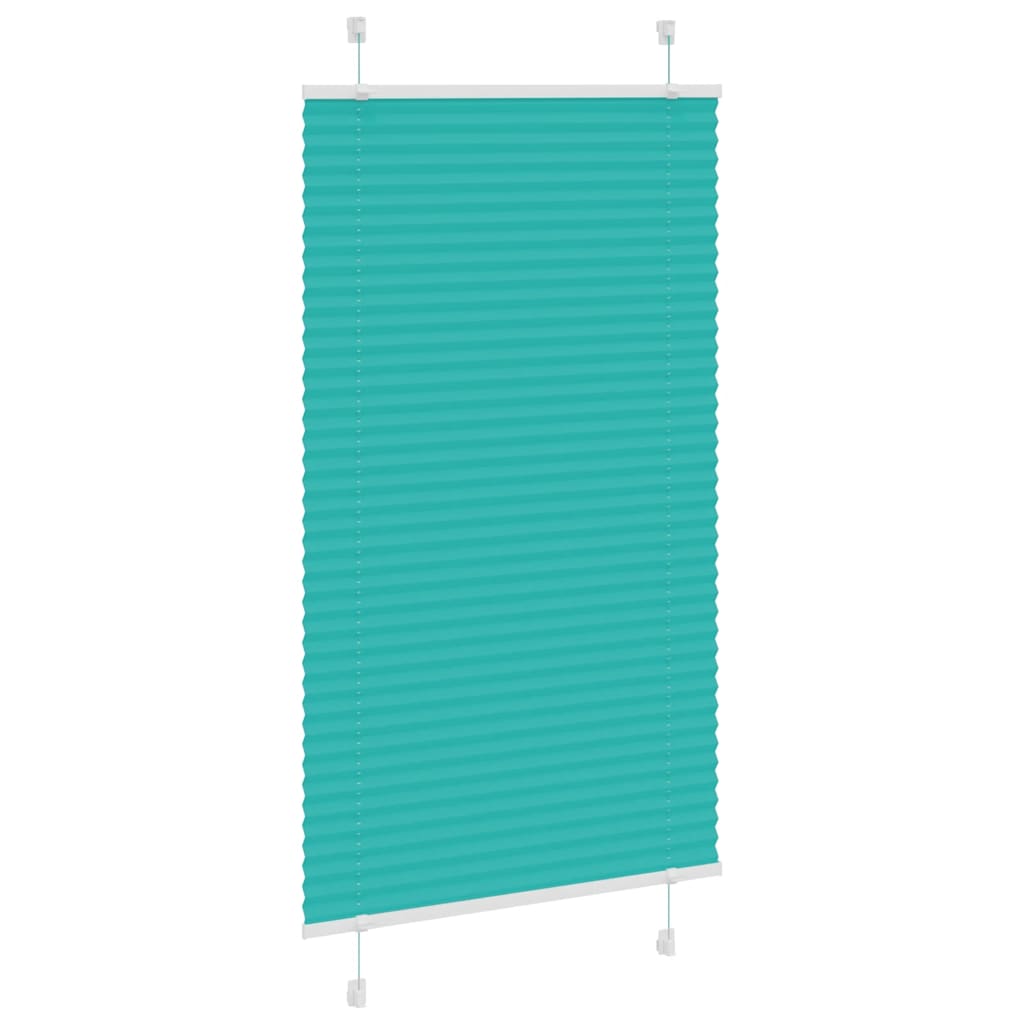 Plisségardin Benzin Grøn 70x100 cm Stofbredde 69,4 cm Polyester