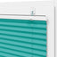 Plisségardin Benzin Grøn 90x100 cm Stofbredde 89,4 cm Polyester