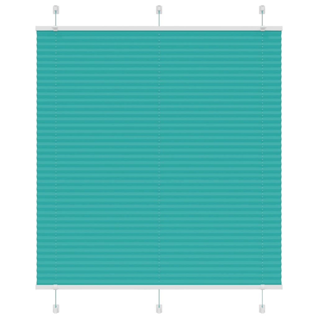 Plisségardin Benzin Grøn 120x100cm Stofbredde 119,4cm Polyester