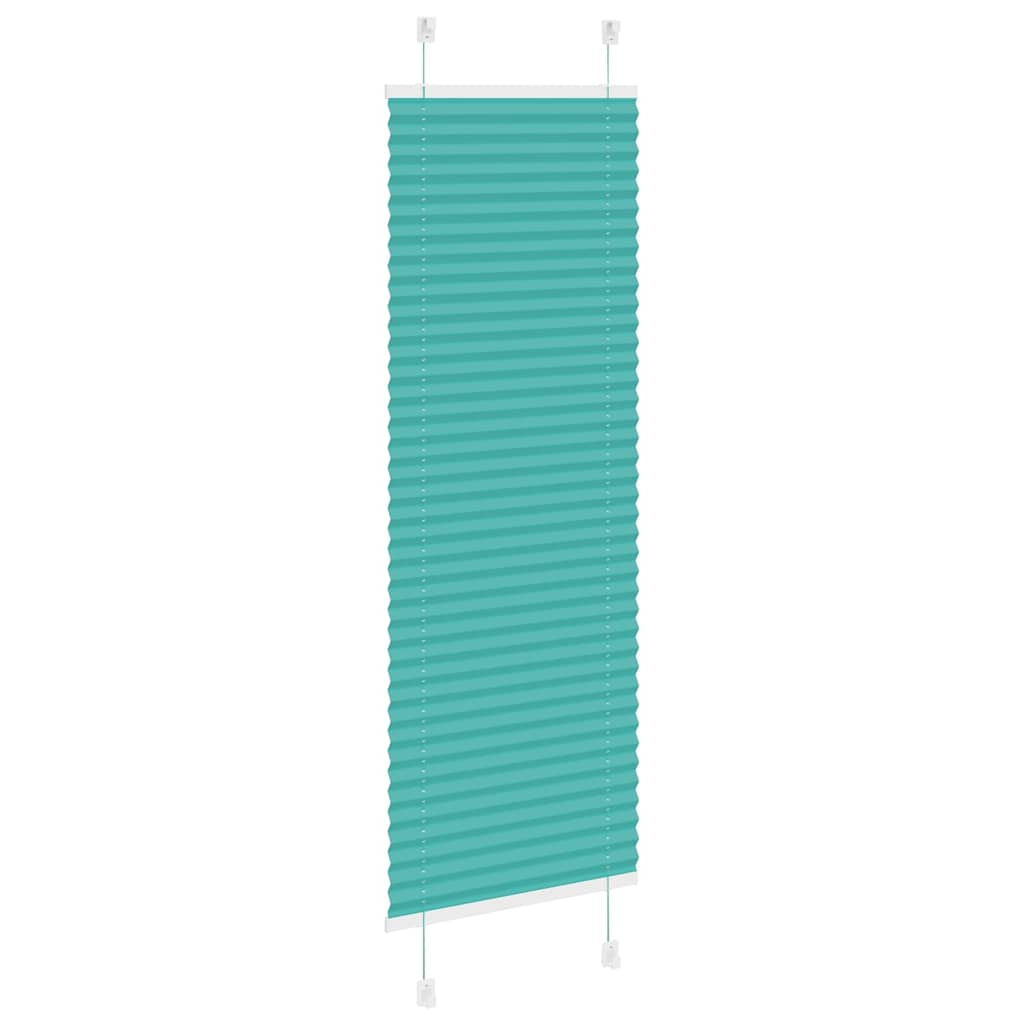 Plisségardin Benzin Grøn 45x150 cm Stofbredde 44,4 cm Polyester