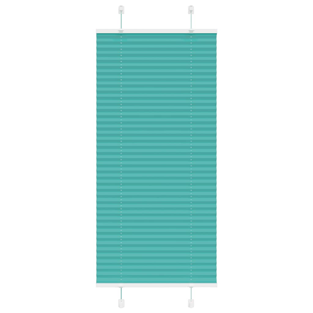 Plisségardin Benzin Grøn 65x150 cm Stofbredde 64,4 cm Polyester