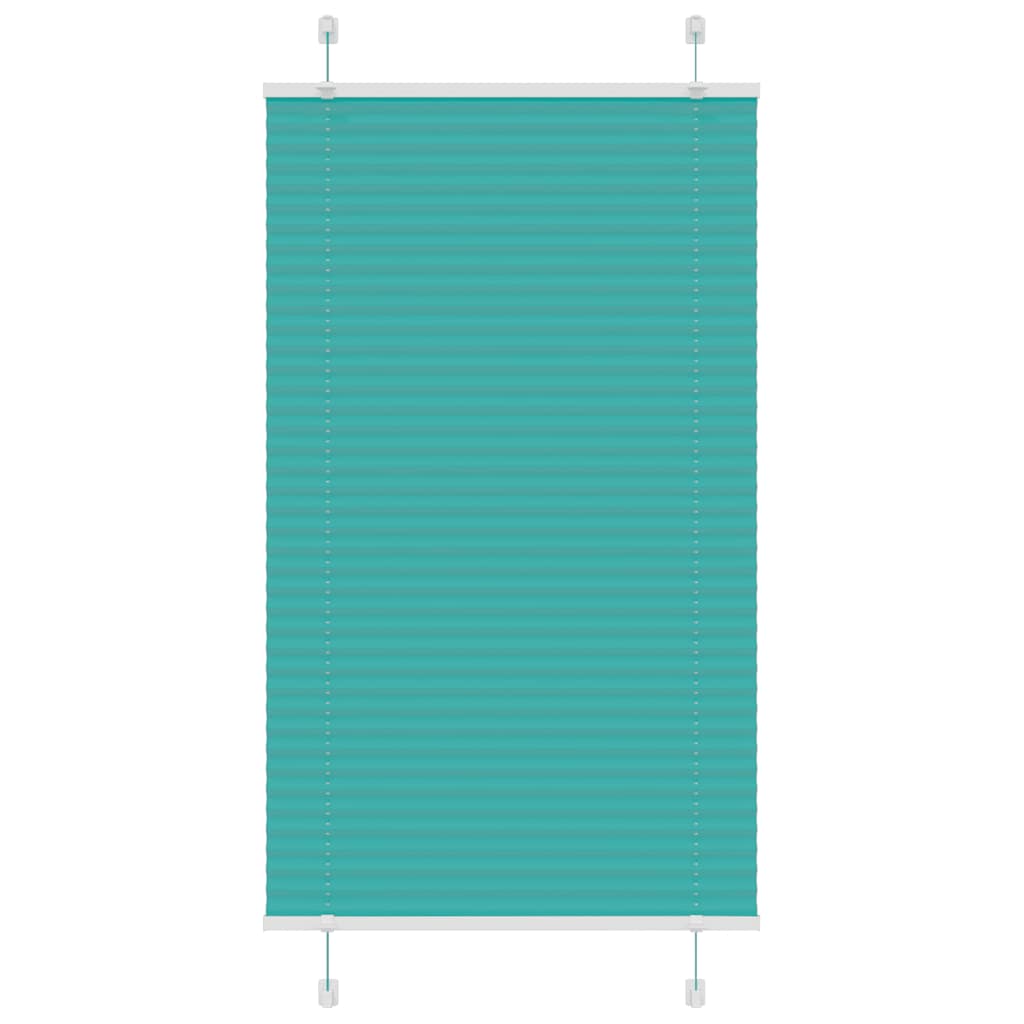 Plisségardin Benzin Grøn 80x150 cm Stofbredde 79,4 cm Polyester