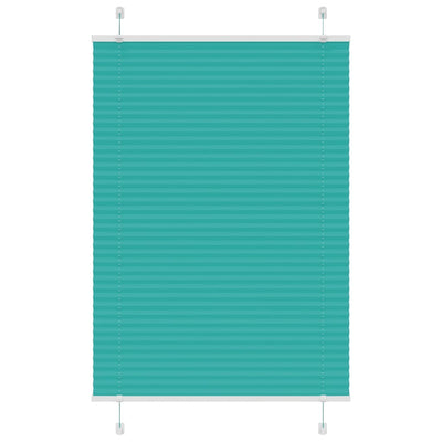 Plisségardin Benzin Grøn 90x150 cm Stofbredde 89,4 cm Polyester