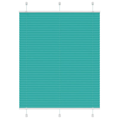 Plisségardin Benzin Grøn 105x150cm Stofbredde 104,4cm Polyester