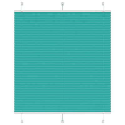 Plisségardin Benzin Grøn 115x150cm Stofbredde 114,4cm Polyester