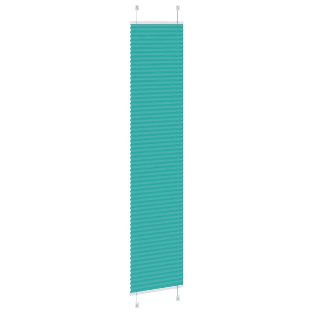Plisségardin Benzin Grøn 40x200 cm Stofbredde 39,4 cm Polyester