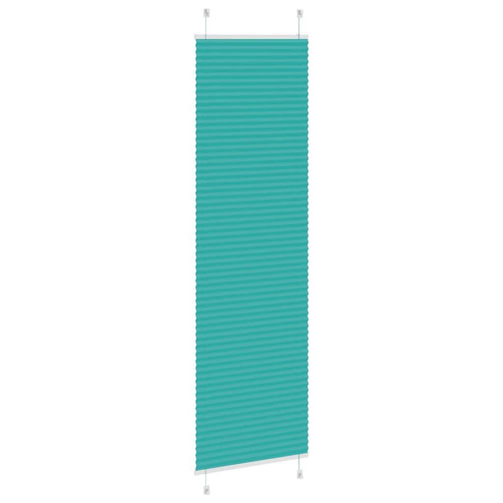 Plisségardin Benzin Grøn 55x200 cm Stofbredde 54,4 cm Polyester