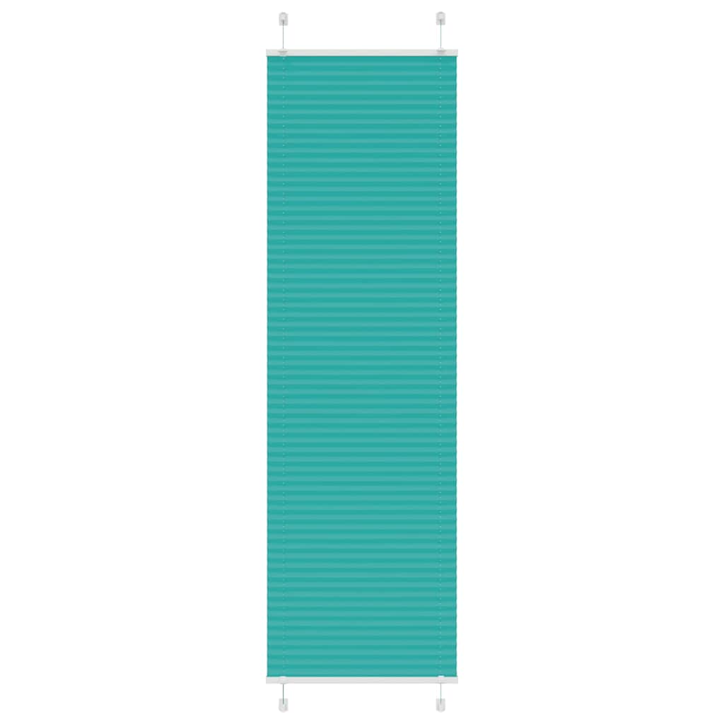 Plisségardin Benzin Grøn 65x200 cm Stofbredde 64,4 cm Polyester