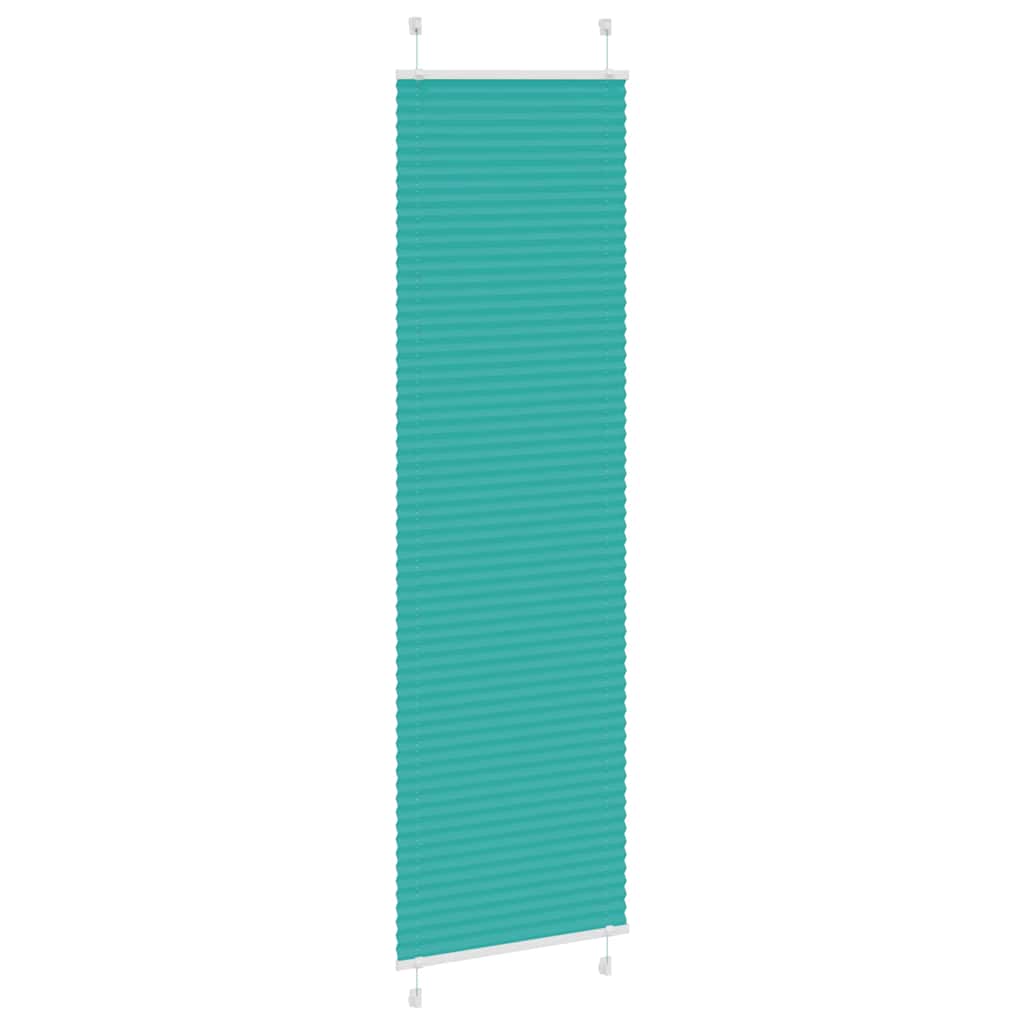 Plisségardin Benzin Grøn 65x200 cm Stofbredde 64,4 cm Polyester