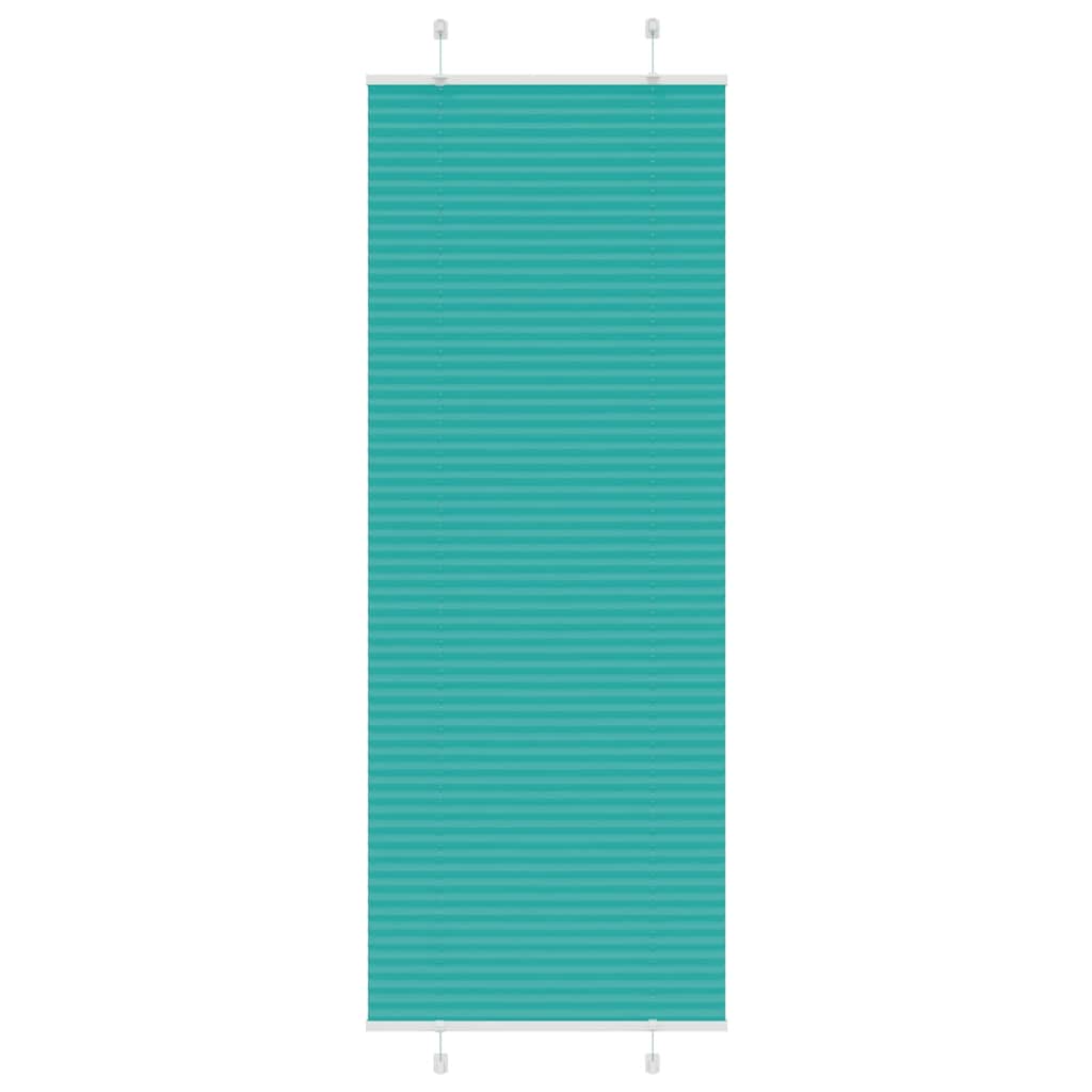 Plisségardin Benzin Grøn 70x200 cm Stofbredde 69,4 cm Polyester