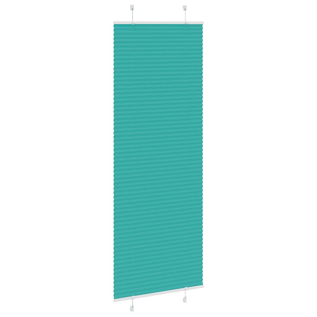 Plisségardin Benzin Grøn 70x200 cm Stofbredde 69,4 cm Polyester