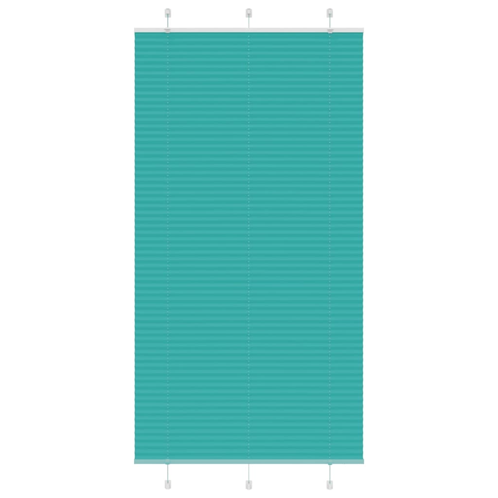 Plisségardin Benzin Grøn 105x200cm Stofbredde 104,4cm Polyester