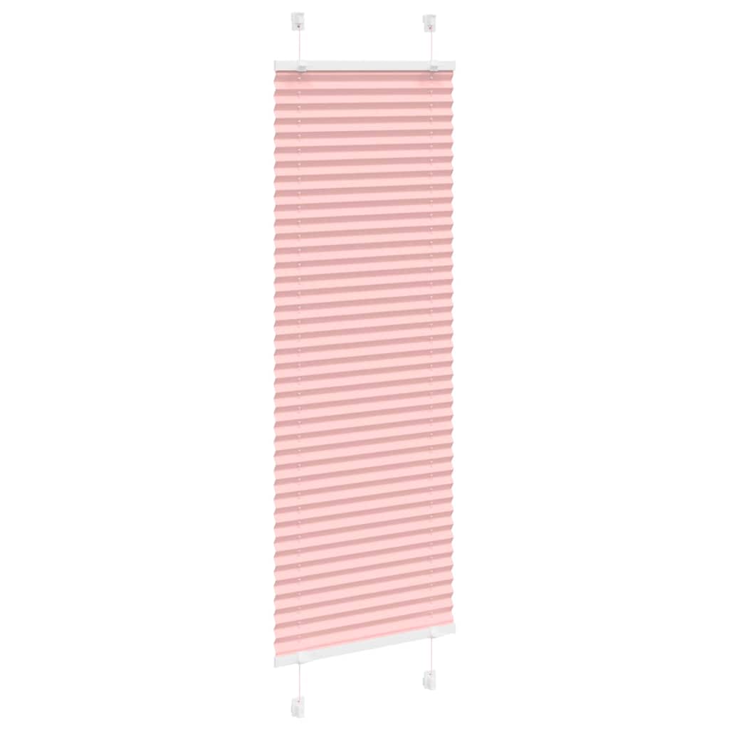 Plisségardin Lyserød 50x150 cm Stofbredde 49,4 cm Polyester