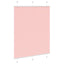 Plisségardin Lyserød 105x150 cm Stofbredde 104,4 cm Polyester