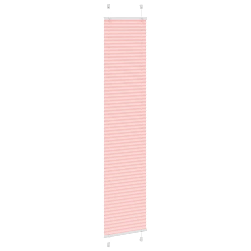 Plisségardin Lyserød 40x200 cm Stofbredde 39,4 cm Polyester