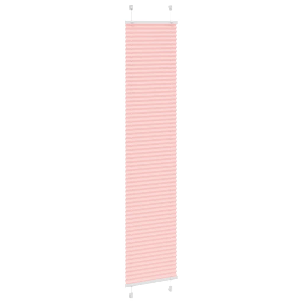 Plisségardin Lyserød 45x200 cm Stofbredde 44,4 cm Polyester