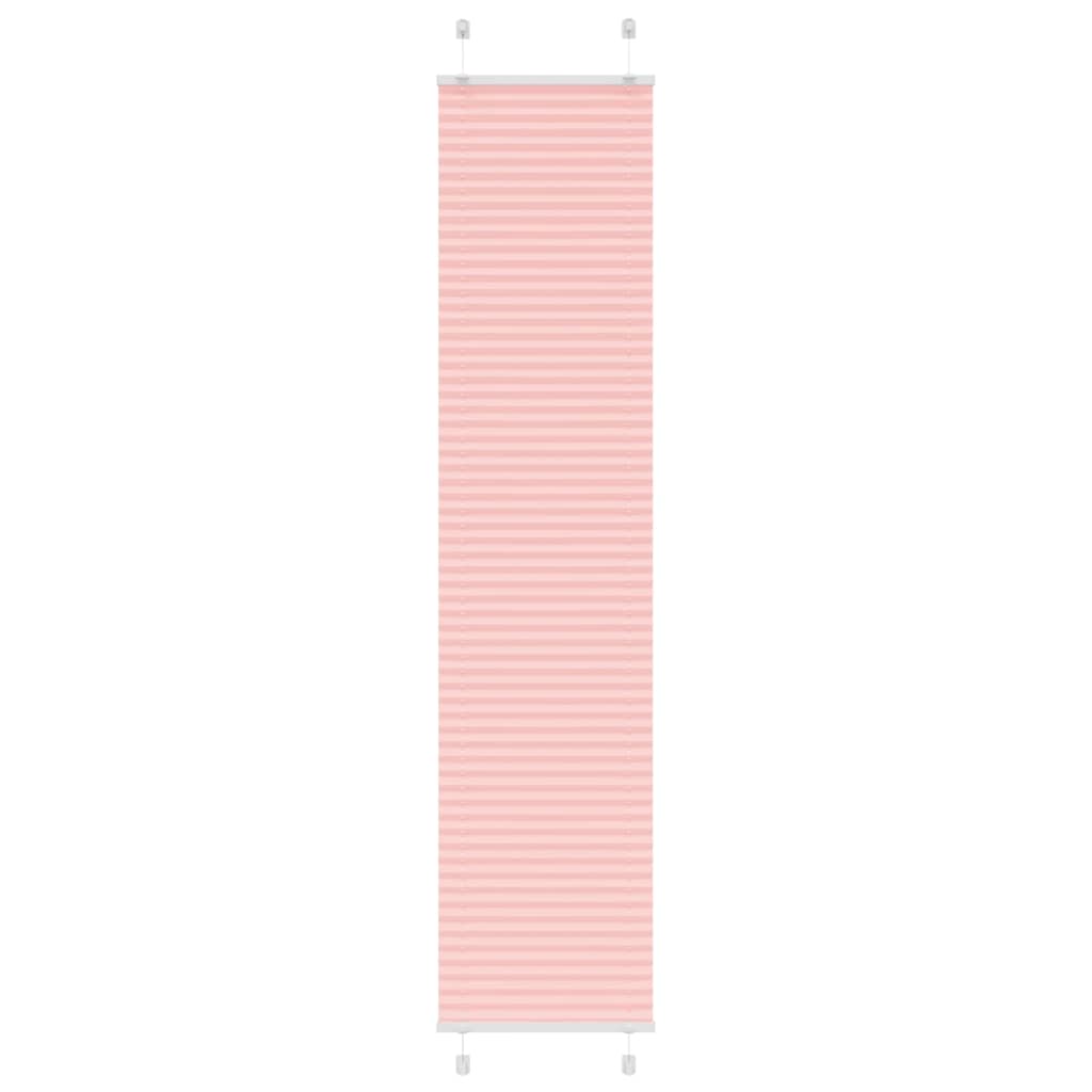 Plisségardin Lyserød 50x200 cm Stofbredde 49,4 cm Polyester