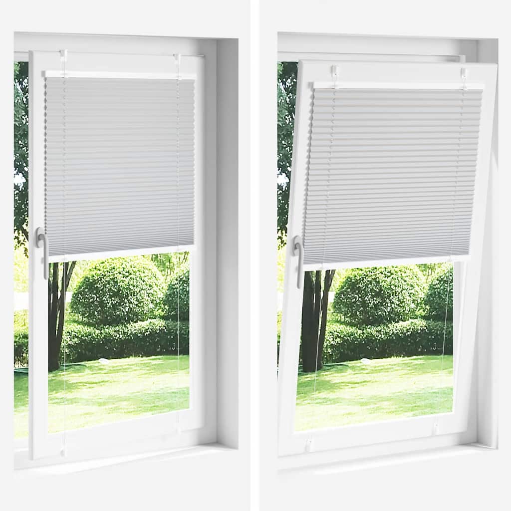 Plisségardin Lyserød 80x200 cm Stofbredde 79,4 cm Polyester