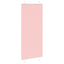 Plisségardin Lyserød 100x200 cm Stofbredde 99,4 cm Polyester