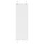 Plisségardin Hvid 50x100 cm Stofbredde 49,4 cm Polyester