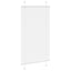 Plisségardin Hvid 75x150 cm Stofbredde 74,4 cm Polyester