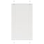 Plisségardin Hvid 80x150 cm Stofbredde 79,4 cm Polyester