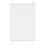 Plisségardin Hvid 90x150 cm Stofbredde 89,4 cm Polyester