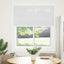 Plisségardin Hvid 120x150 cm Stofbredde 119,4 cm Polyester