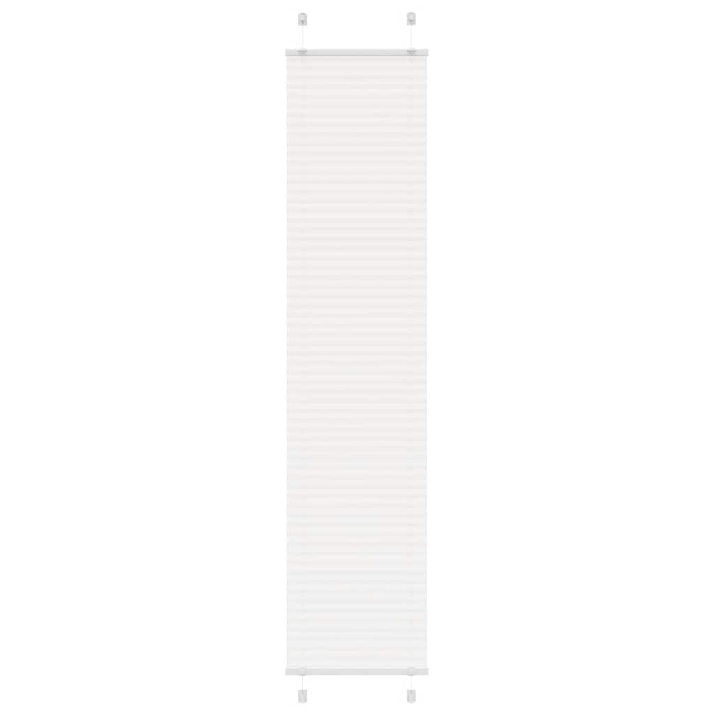 Plisségardin Hvid 45x200 cm Stofbredde 44,4 cm Polyester